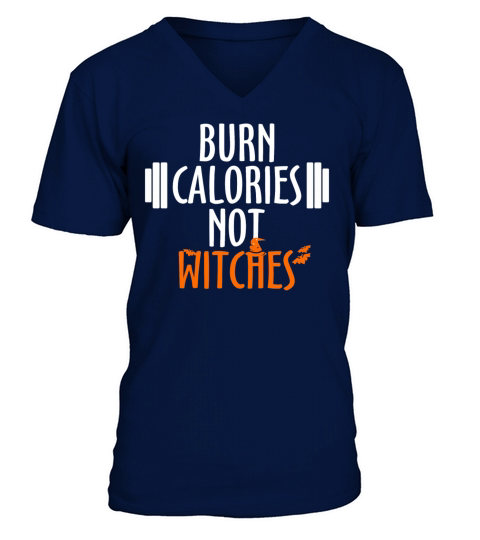 Witch witches broom horror costume Halloween Men's V-Neck T-shirt