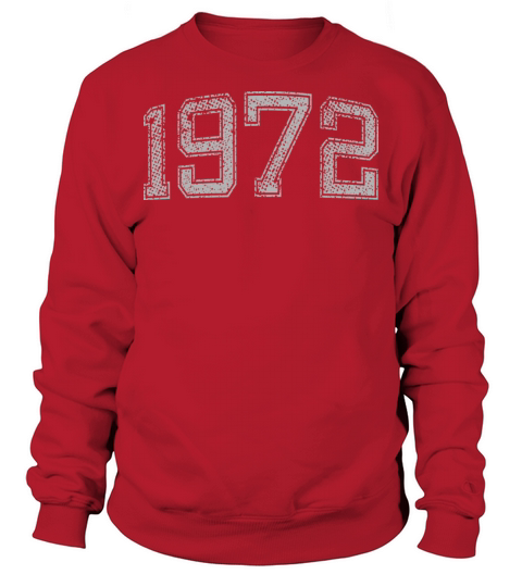 1972 Year Vintage Men's Sweatshirt