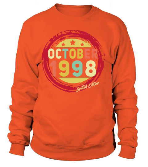 Vintage October 1998 Limited Women's Sweatshirt