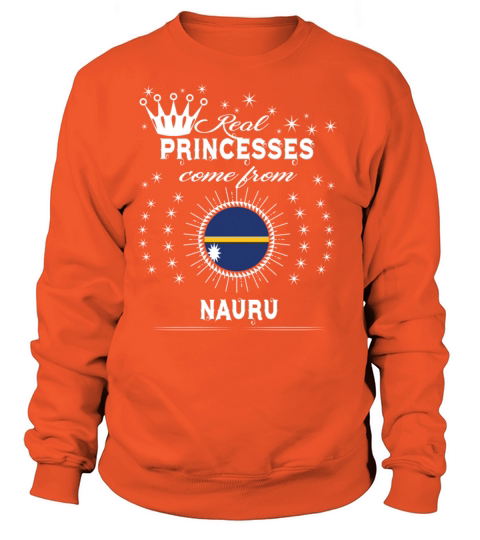 queen love princesses NAURU Women's Sweatshirt