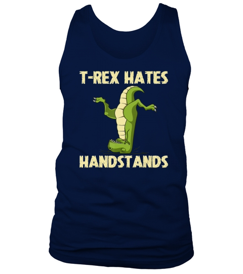Funny Dinosaur T Rex Gift For Men Women Cute Gymna Men's Tank Top