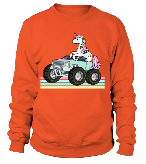 Retro Vintage Monster Truck Women's Sweatshirt