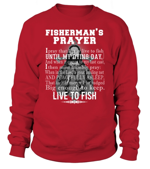 Fisherman - Fishermans prayer t-shirt for fisher Women's Sweatshirt