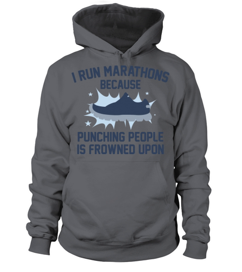 I Run Marathons Women's Hoodie