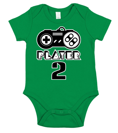Video game Player 2  gamer Short Sleeve Baby One-Piece