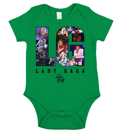LADY GAGA Short Sleeve Baby One-Piece
