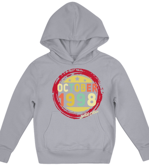 Vintage October 1998 Limited Kids Hoodie