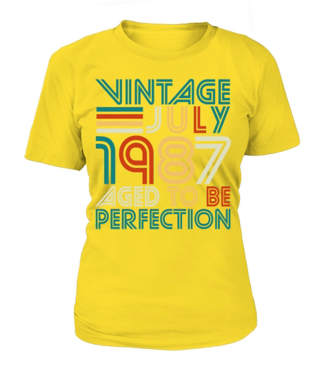 Vintage Perfection In July 1987 Women's T-Shirt