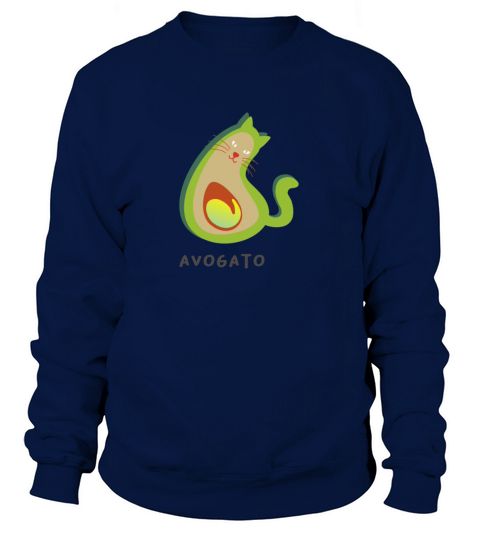 Avogato Avocado Cat design Women's Sweatshirt
