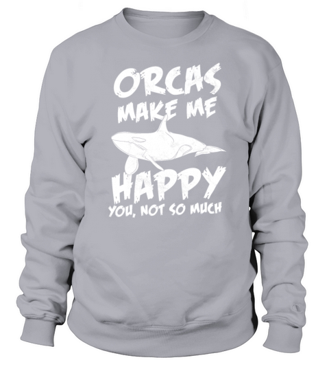 Orcas happiness whale Women's Sweatshirt
