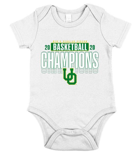 Men’s regular season 2020 basketball champions oregon ducks Short Sleeve Baby One-Piece