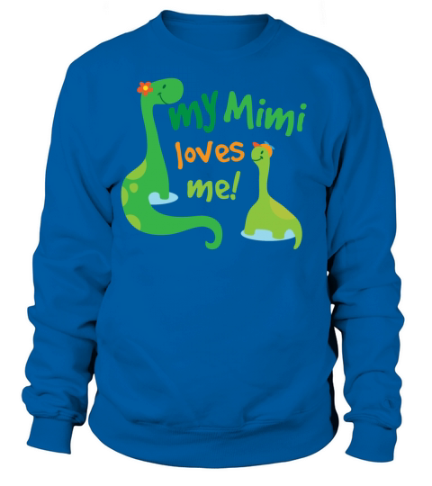 My Mimi Loves Me dinosaur Women's Sweatshirt