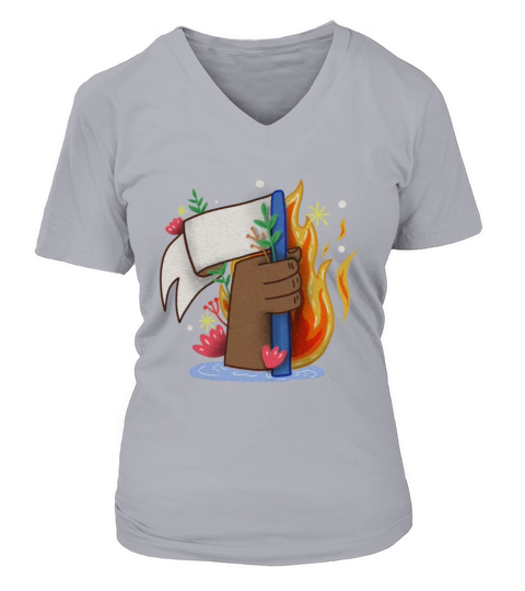 black history is american history Women's V-Neck T-shirt