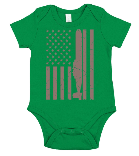 Veterans Day USA Marine Military Gift For Veteran Short Sleeve Baby One-Piece