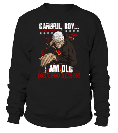 tng-i am old-Silver Fang Sweatshirt Unisex