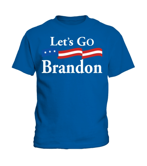 Lets Go Brandon Race Meme Sarcastic Anti Liberal Kids T-Shirt
