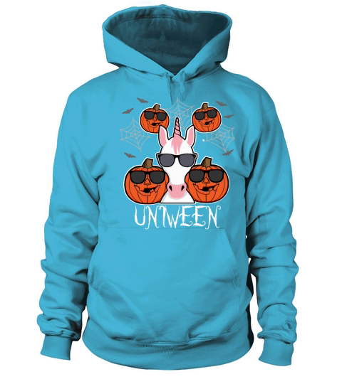 Funny Unicorn Halloween Gift Uniween Women's Hoodie