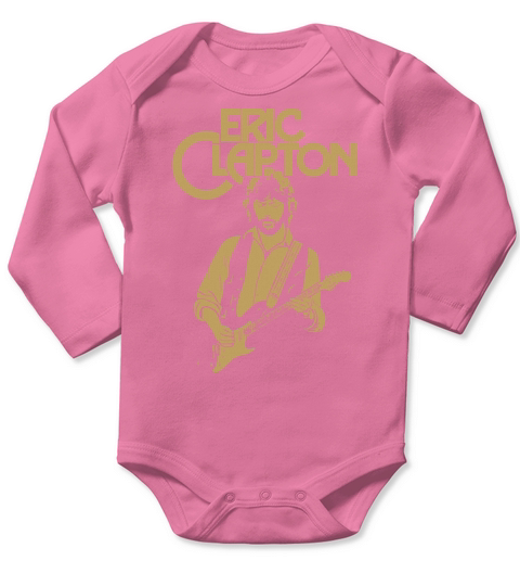 Eric Clapton Long Sleeve Baby One-Piece