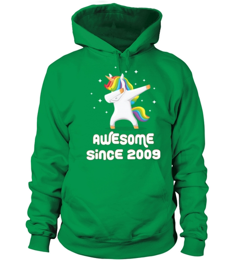 Awesome Since 2009 Dabbing Dab Unicorn Men's Hoodie