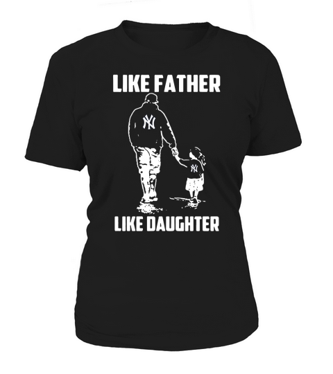 Baseball Like father like daughter NY Women's T-Shirt