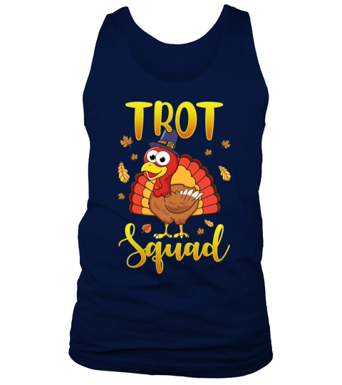 Thanksgiving Turkey Trot Squad Men's Tank Top