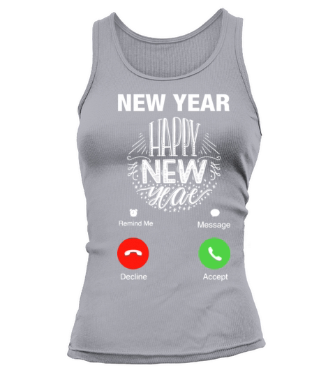 New Year Eve is calling Gift Present Women's Tank Top