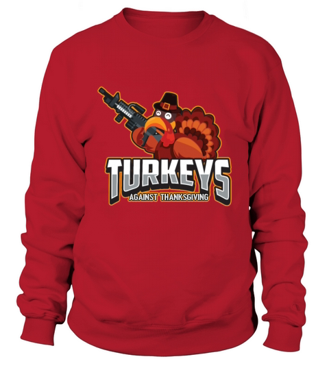 Thanksgiving Day Turkey Gift for Fall Holiday Men's Sweatshirt