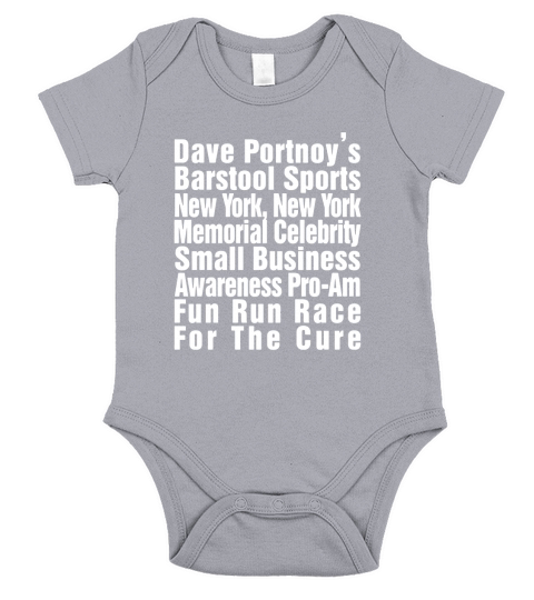 Dave Portnoy Barstool Sports New York New York Memorial Celebrity Small Business - Unisex Long Sleeve Short Sleeve Baby One-Piece