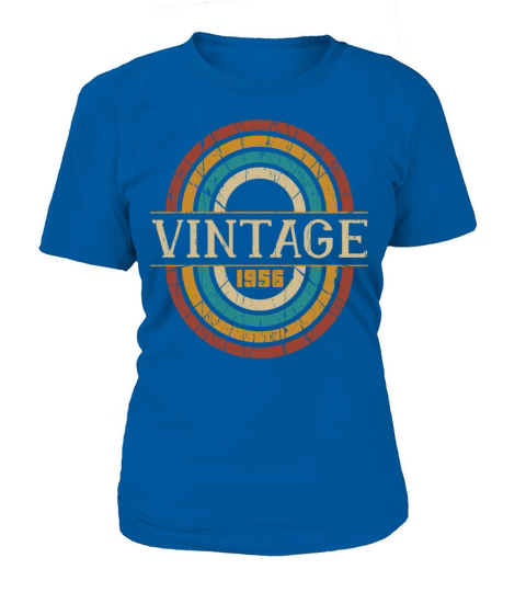 Old Retro Vintage Made 1956 Parts Birth Born T-Shirt Woman