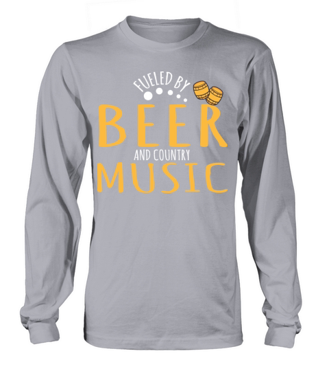 Drunk Alcohhol Drinking Fueled By Beer And Country Women's Long Sleeve