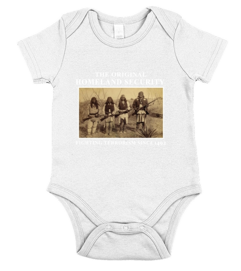 Original homeland security Short Sleeve Baby One-Piece