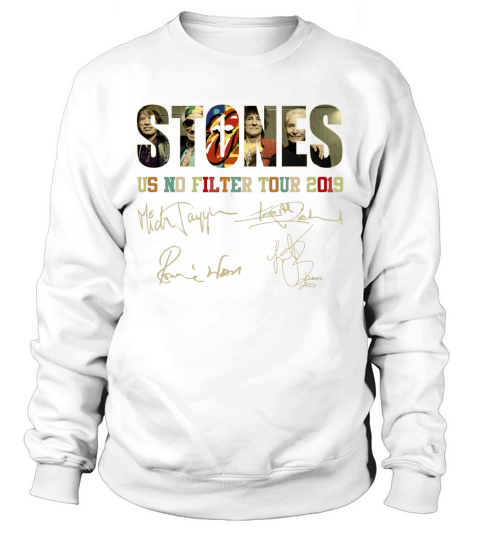 Stones us no filter tour 2019 all signature Sweatshirt Unisex