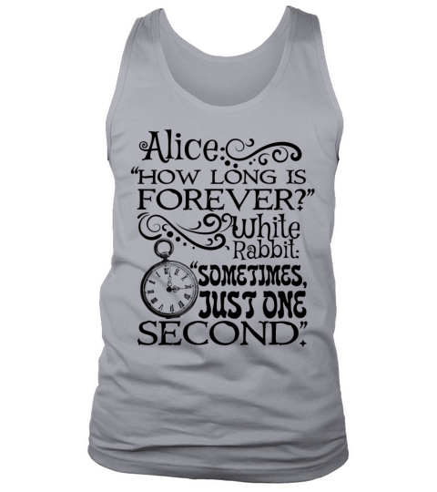 Alice in Wonderland quote Men's Tank Top