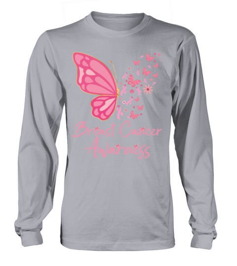 Breast Cancer Awareness T Shirt Exclusive Designs Women's Long Sleeve