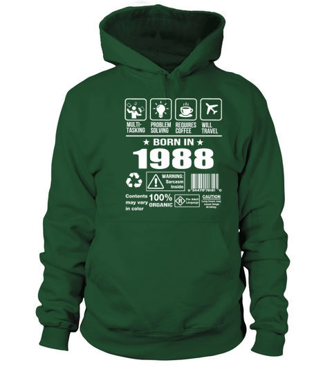 Born In 1988 Women's Hoodie