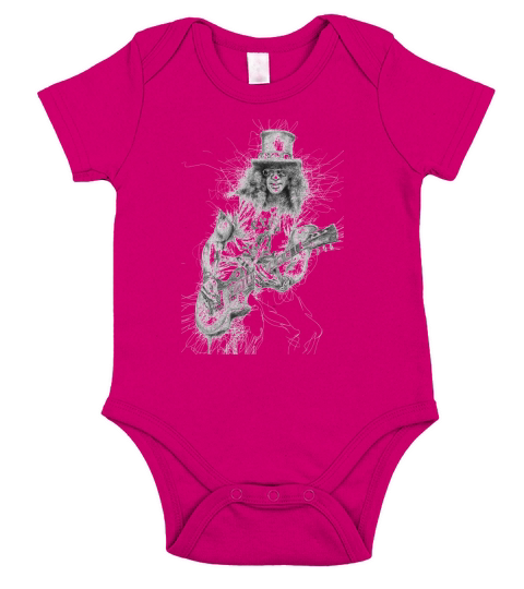 GunsNRoses Tshirt Short Sleeve Baby One-Piece