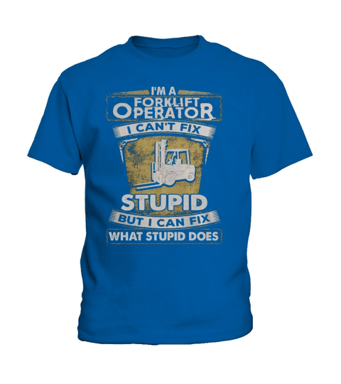 Forklift Operator Kids T-Shirt