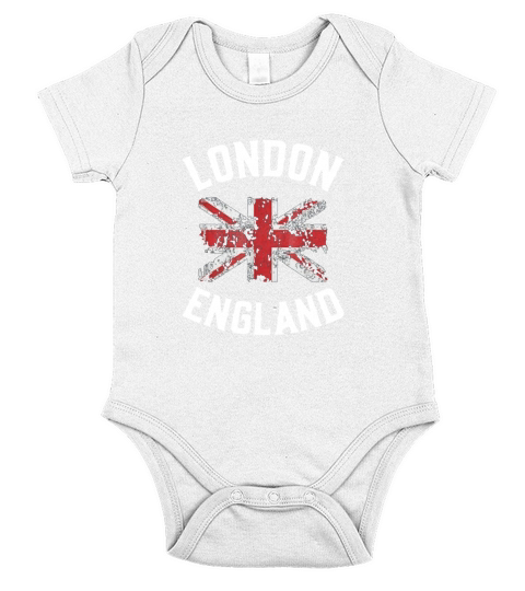 London England Short Sleeve Baby One-Piece