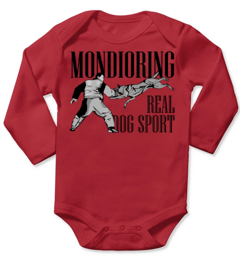 MondioRing Dog sport Long Sleeve Baby One-Piece