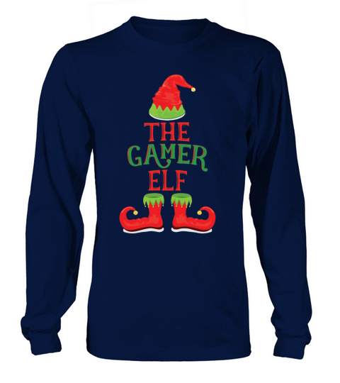 The Gamer Elf Men's Long Sleeve