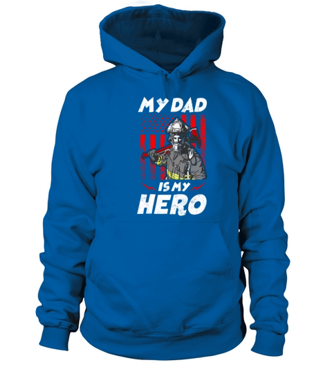 My Firefighter Dad Is My Hero Daughter Red Line Fl Women's Hoodie