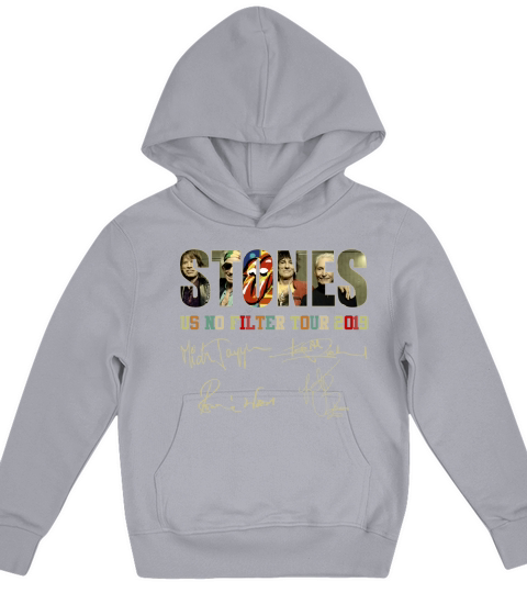 Stones us no filter tour 2019 all signature Kids Hoodie