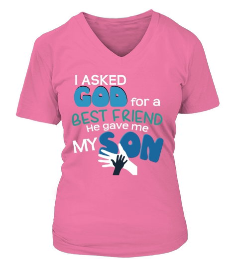 Best Dad Fathers Day T-shirt Sentimental Gift From Son Men V-neck T-Shirt Woman