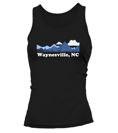 Waynesville North Carolina Blue Ridge Mountains Tank top Woman