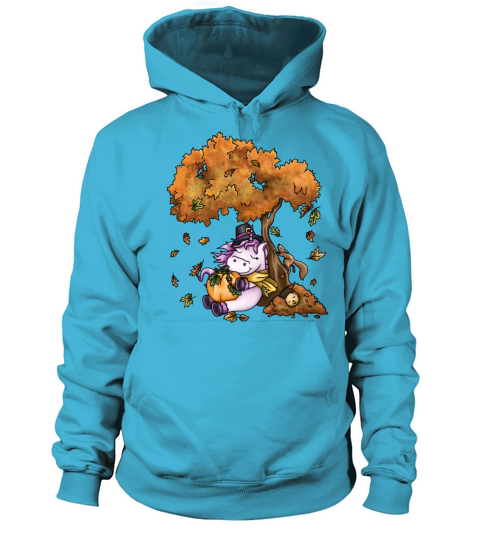 Unicorn looking forward to Thanksgiving Women's Hoodie