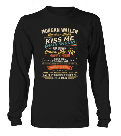 Morgan Wallen Graphic Long sleeved Unisex