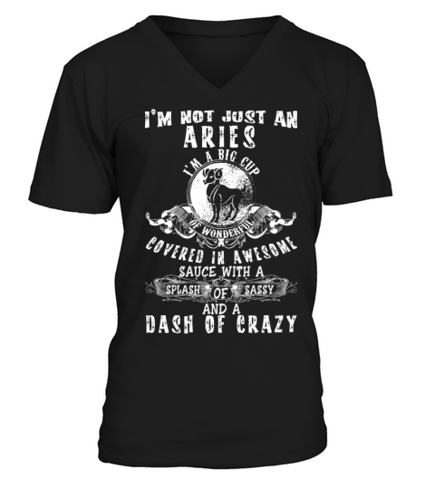 Aries - Big cup of wonderful covered in awesome Men's V-Neck T-shirt