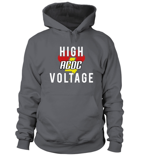 High Voltage ACDC Design Women's Hoodie