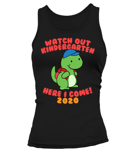 Watch Out Kindergarten 2020 Dinosaur Women's Tank Top