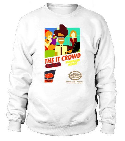 The It Crowd Nes Game Sweatshirt Unisex
